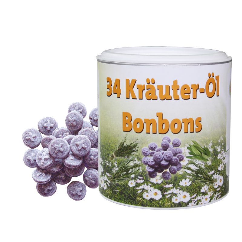 34 Kräuter-Öl Bonbon 150 g