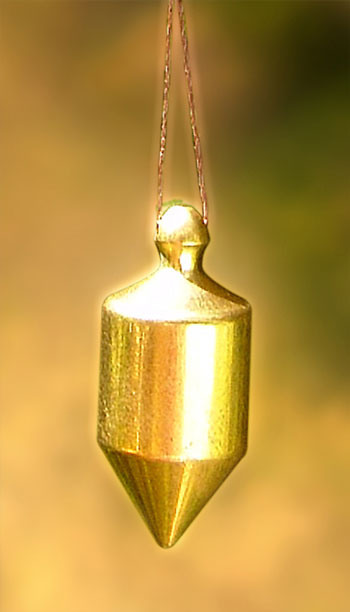 Mini-Pendel 1 vergoldet