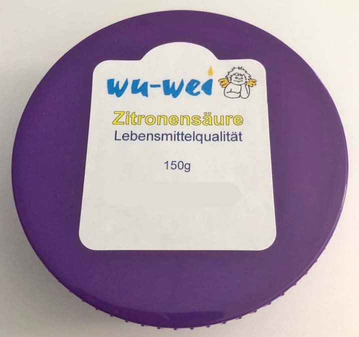 Zitronensäure 150g Lebensmittelqualität