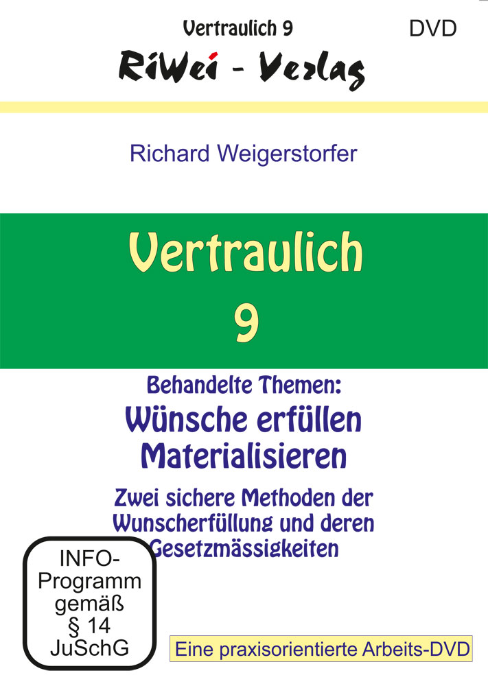 Richard Weigerstorfer - Vertraulich 9 - Wunscherfüllung - Film-Download