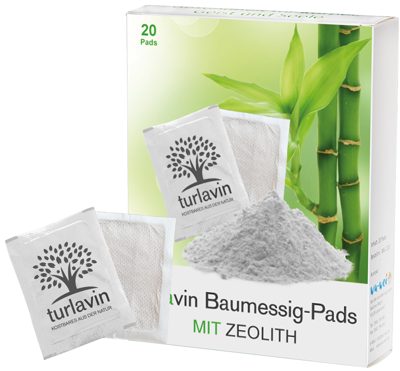 Turlavin Baumessig-Pads mit Zeolith (Pack mit 20 Pads)
