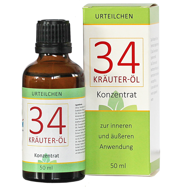 Angebot: 8x 34-Kräuter-Öl und  5x Nasefrei  je 50 ml 