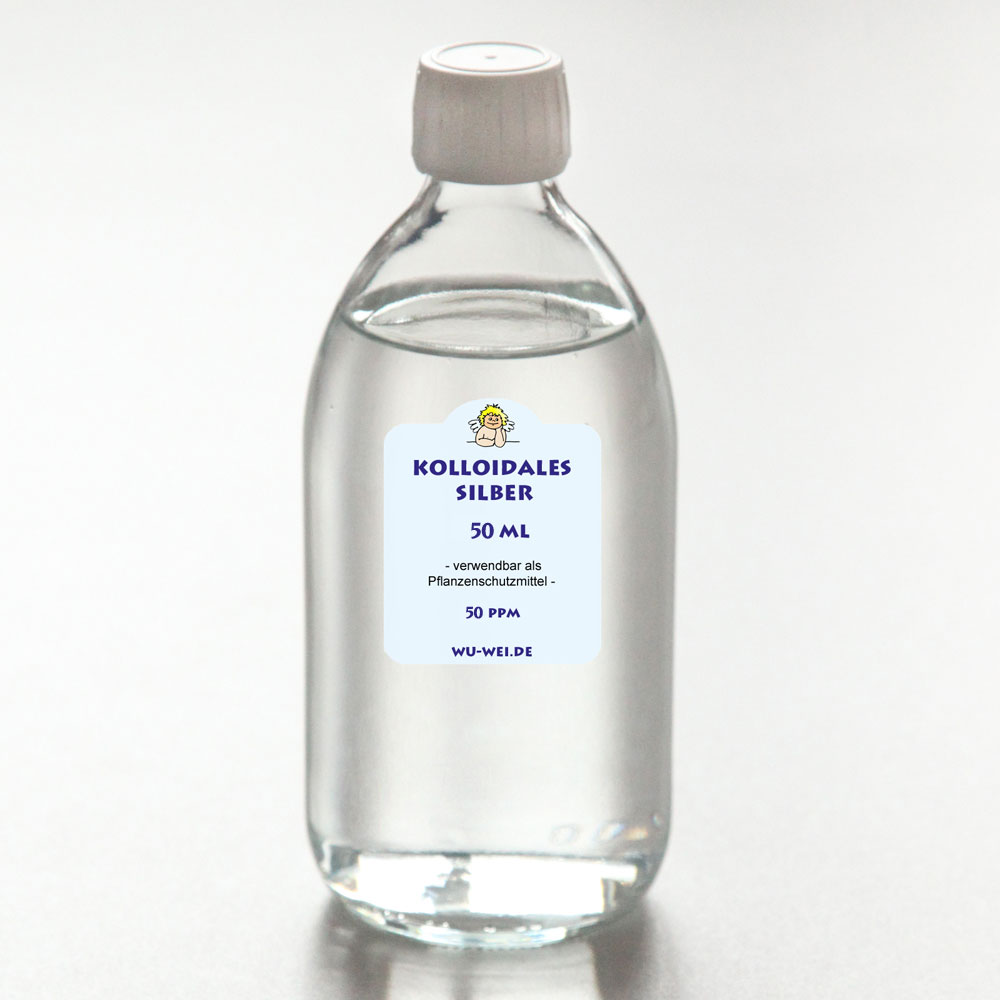 Kolloidales Silber 50 ppm - 50 ml