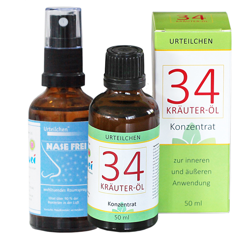 Set- Nase frei Spray 50 ml + 34 Kräuter-Öl 50 ml