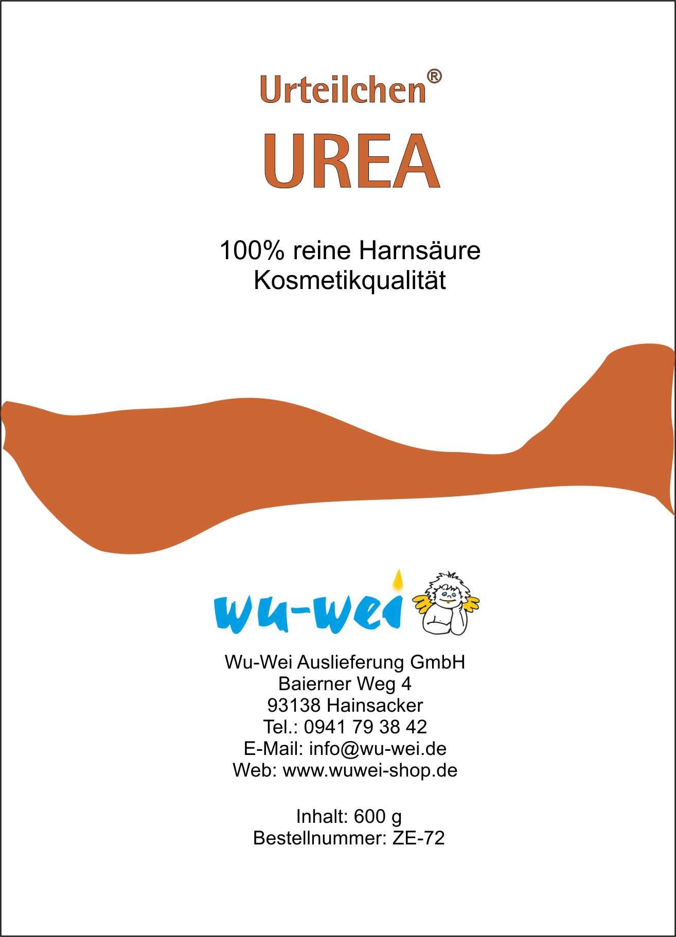 UREA 600g Kosmetik Qualität